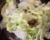 レタス大量消費 レタスのペペロンチーノ作り方3写真