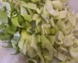 胡麻ネギ塩だれで美味しいスタミナ豚ハツ😋作り方1写真