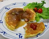 アメリカンドッグみたいな☆ホットケーキ作り方4写真