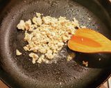 ぎせい豆腐 鶏そぼろあんかけ作り方5写真