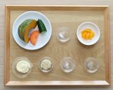 介護食 栄養たっぷりかぼちゃのサラダ作り方1写真