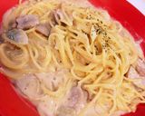 頬がポタージュ☆なクリーミーパスタ作り方9写真