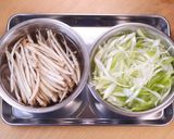 ごぼうとネギのシャキシャキ簡単サラダ作り方1写真