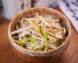 ごぼうとネギのシャキシャキ簡単サラダ作り方4写真