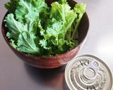 プチヴェールとツナ缶のかんたん味噌汁作り方1写真