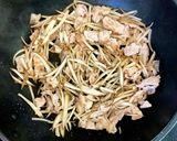 粉山椒香る☆豚肉と野菜のきんぴらごぼう作り方8写真