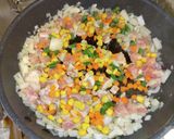 ソースが隠し味☆ケチャップチキンライス作り方5写真