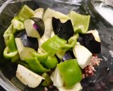 レンジで簡単！肉茄子味噌作り方3写真