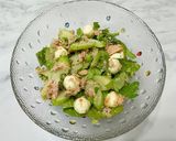 セロリとモッツァレラチーズのツナサラダ作り方4写真