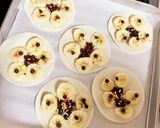 餃子の皮でチョコバナナピザ作り方1写真