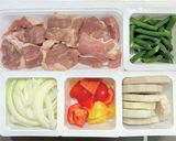 鶏もも肉とレンコンとパプリカの甘酢炒め作り方1写真