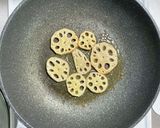 鶏もも肉とレンコンとパプリカの甘酢炒め作り方3写真