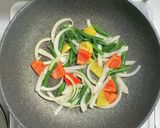 鶏もも肉とレンコンとパプリカの甘酢炒め作り方4写真
