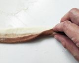 三色模様のココアマーブルパン☆作り方7写真