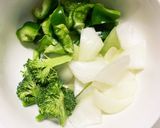肉無豆腐簡単きな粉麺つゆ棒棒鶏味野菜炒め作り方9写真