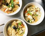 肉無豆腐簡単きな粉麺つゆ棒棒鶏味野菜炒め作り方16写真