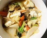 肉無豆腐簡単きな粉麺つゆ棒棒鶏味野菜炒め作り方17写真
