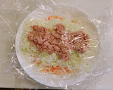 レンジで簡単♡ツナのとんぺい焼き風♡作り方6写真