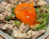 塩豚丼作り方5写真