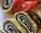 卵と海苔のぐるぐる作り方8写真
