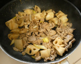 豚肉とれんこんのオイスター炒め作り方5写真