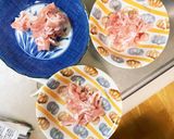 レンジ簡単きな粉メンチカツ味甘酸酢豚作り方2写真