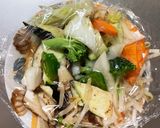 レンジ簡単きな粉コク旨味噌味甘酢酢豚作り方12写真