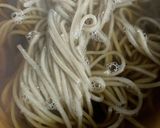 簡単　月見海苔そば作り方5写真