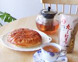クラフト紅茶★丸子★型なし☆米粉柿ケーキ作り方3写真