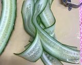 ピーラーきゅうりとツナのサラダ/時短簡単作り方1写真