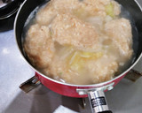 ストー鮭茶漬缶使ったつみれ汁作り方8写真