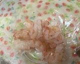 花咲く特大エビチャーハン作り方3写真