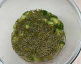 【簡単副菜】めかぶと胡瓜と豆腐の酢の物作り方4写真