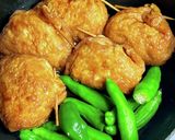 油揚げでヘルシー肉詰め作り方4写真