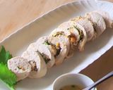 チーズチキンロール丼★ランチ★1人飯作り方1写真