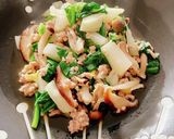 にんにく、生姜香る〜野菜たっぷりガパオ風作り方6写真