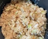 超簡単鮭ハラス玄米炊き込みご飯作り方9写真