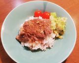 お手軽！赤ワインソースのステーキ丼☆作り方7写真