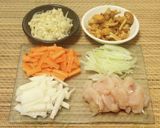 キノコとろろつけ汁作り方1写真
