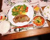 肉汁たっぷりの柔らかい✨ステーキ✨☺⛄作り方17写真