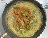 相葉マナブ☆オクラとキムチと納豆のパスタ作り方4写真