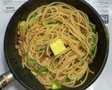 相葉マナブ☆オクラとキムチと納豆のパスタ作り方5写真