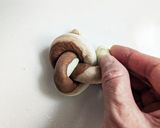 三色模様のココアマーブルパン☆作り方9写真