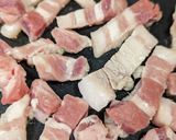 大根葉と豚バラの炒め物作り方2写真