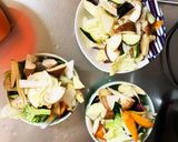 根菜たっぷり簡単コク旨ソース温野菜サラダ作り方12写真
