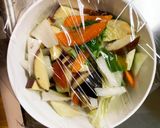 根菜たっぷり簡単コク旨ソース温野菜サラダ作り方14写真
