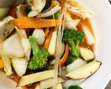 根菜たっぷり簡単コク旨ソース温野菜サラダ作り方17写真