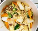 お一人様☆すき焼き味根菜たっぷり野菜炒め作り方18写真