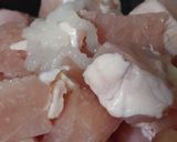 ライスペーパーで新食感！鶏胸肉の唐揚げ♪作り方1写真