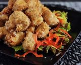 ライスペーパーで新食感！鶏胸肉の唐揚げ♪作り方13写真